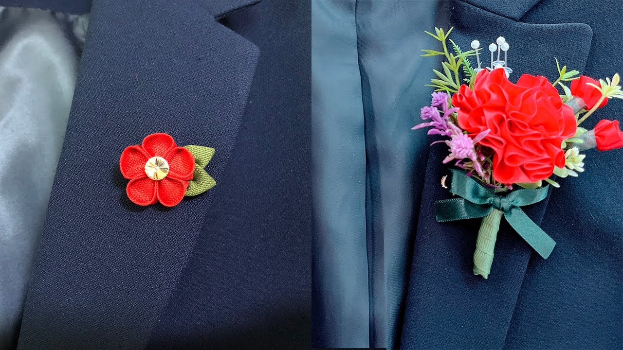 Mother's Day gift How to Make Flower Carnation Brooch, Corsage | parent gift recommendations