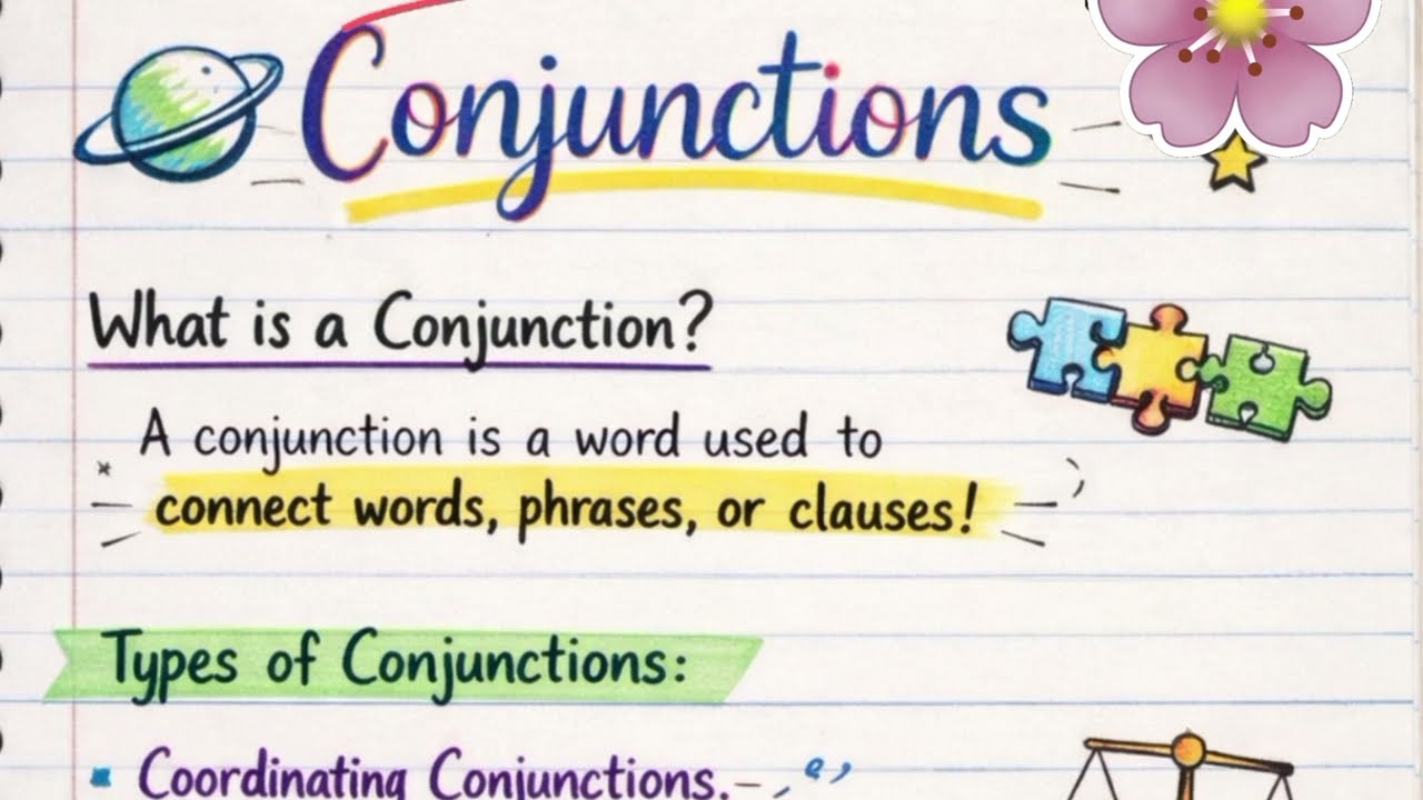 Conjunction, All types of conjunction in English grammar #grammar #englishgrammar #conjunction 
