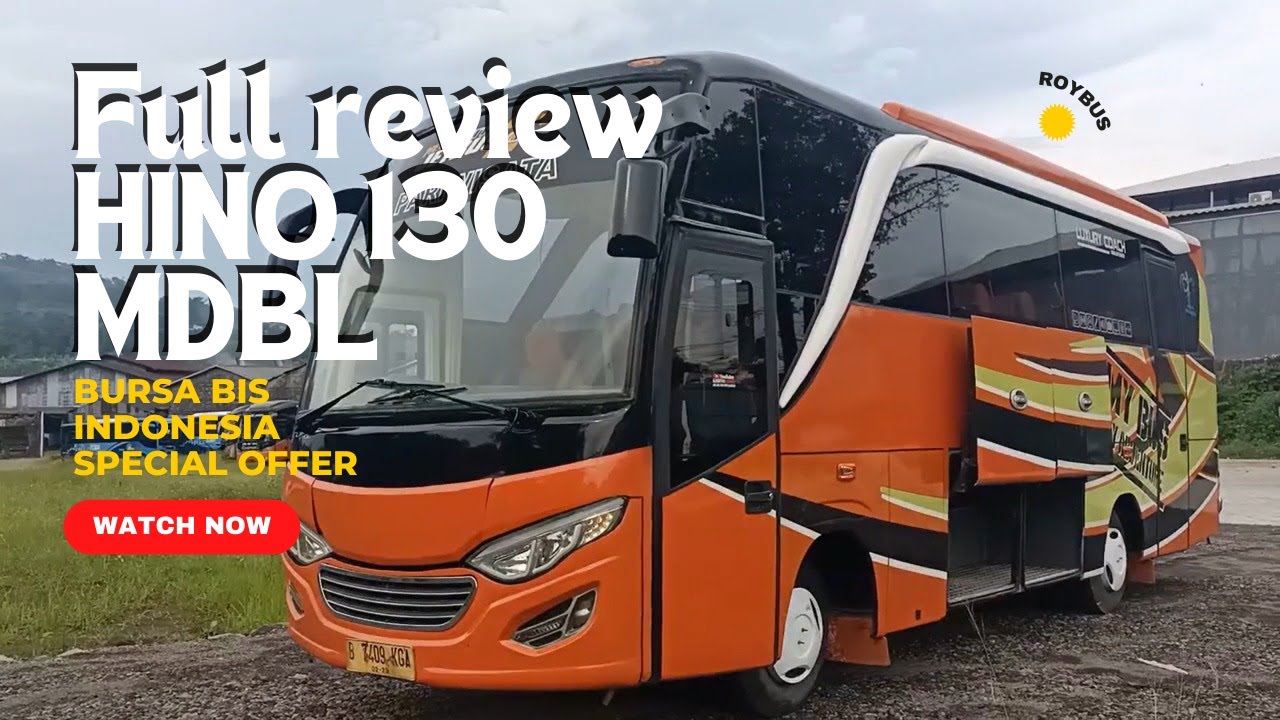 JUAL BELI BUS | UPDATE STOCK HINO 130 MDBL BUS MURAH BERKUALITAS