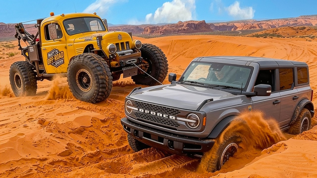 Zupełnie NOWY Ford Bronco z uszkodzonymi osiami. DLACZEGO?