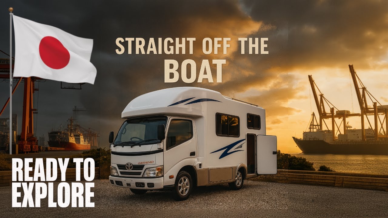 Toyota Camroad Motorhomes &ndash; Amazing Condition Straight Off the Boat!