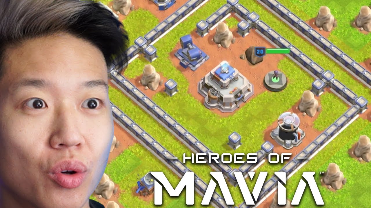 Heroes of Mavia is a new base builder!