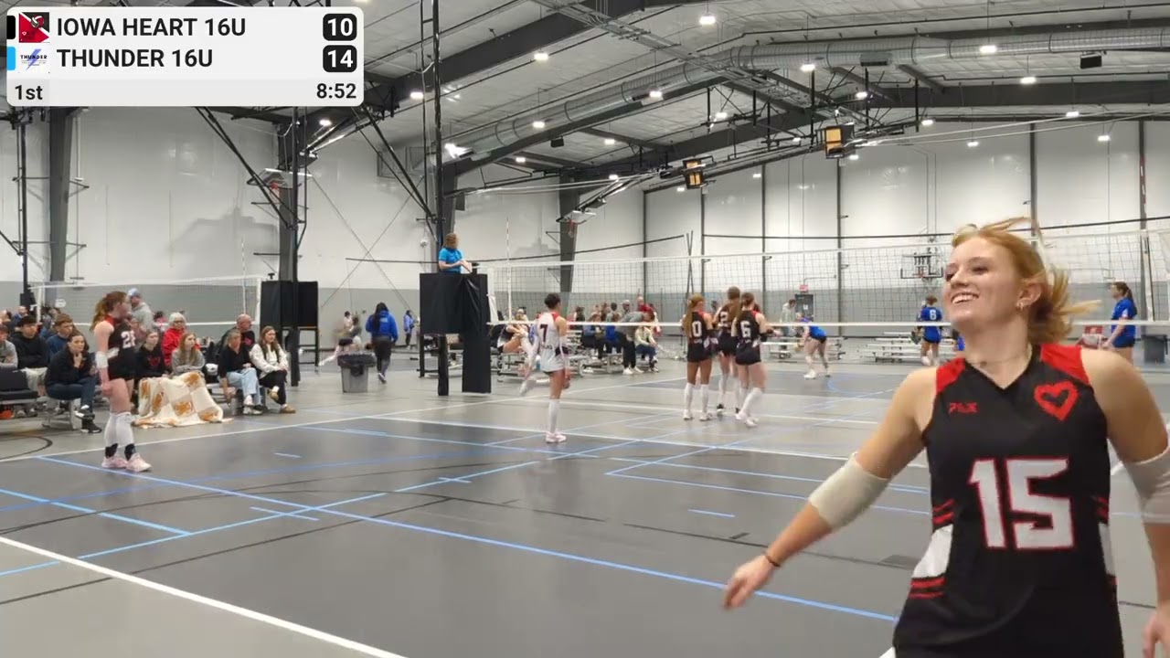 IHVC26 Nike Tournament Match 2 Set 1- Thunder 16u
