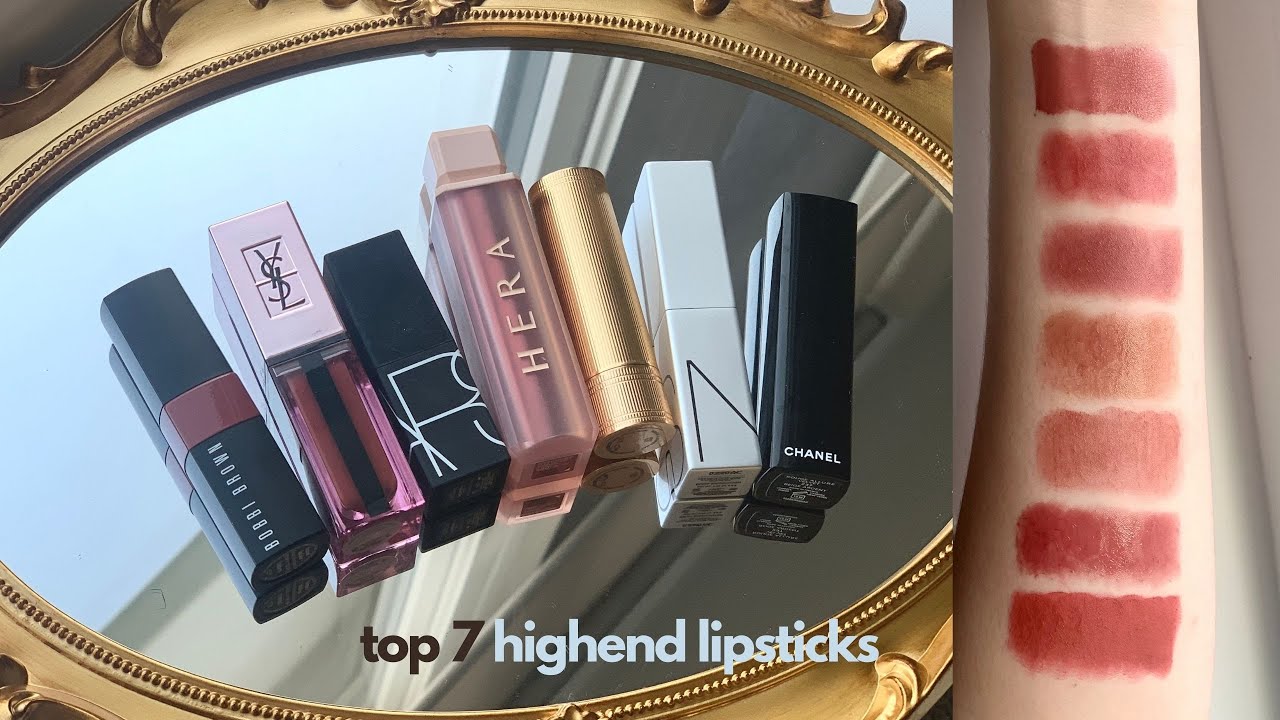 [SWATCH&REVIEW] 7 THỎI SON HIGHEND ĐÁNG MUA NHẤT & MAKEUP ĐƠN GIẢN CHO DA ĐANG TREATMENT!! +GIVEAWAY