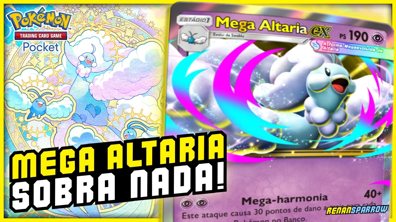 DECK MEGA ALTARIA CALOU TODO MUNDO! 🤫 || Pokémon TCG Pocket #352