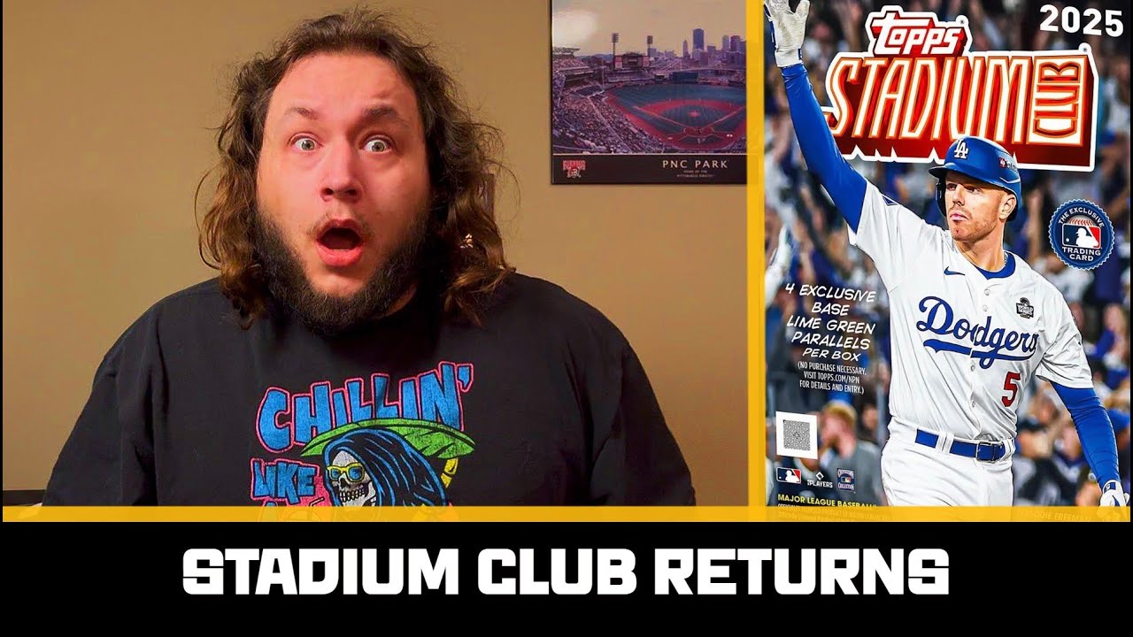 Наконец-то представлен состав TOPPS STADIUM CLUB 2025! Вот что нужно знать…