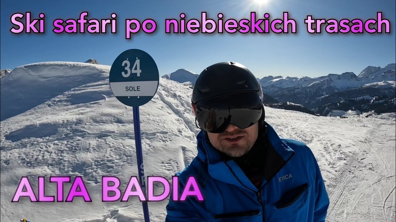 🇮🇹 Niebieskie trasy w Alta Badia/ Blue slopes in Alta Badia