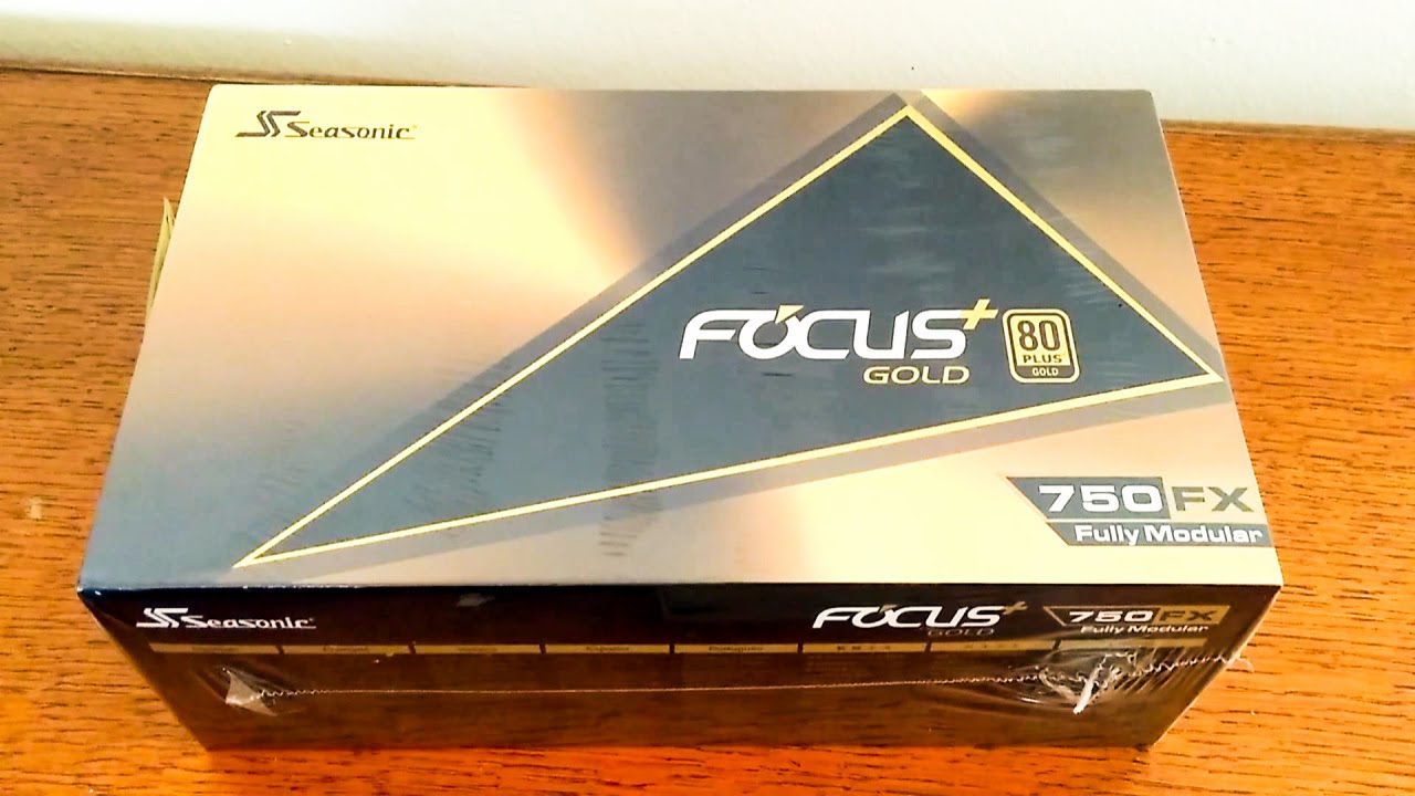 Seasonic Focus Plus 750 Gold Unboxing