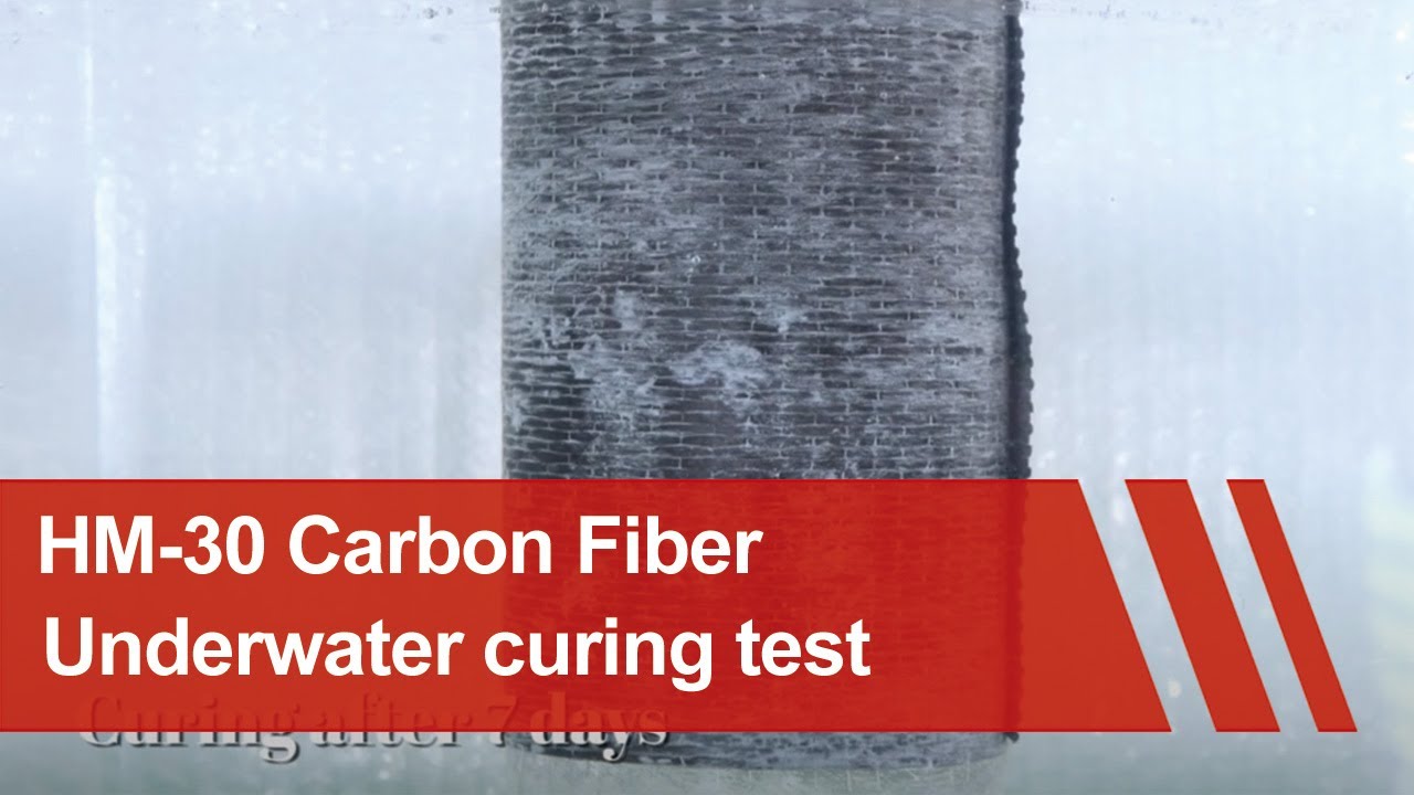 Carbon Fiber(CFRP) for Underwater Pile Repair Test