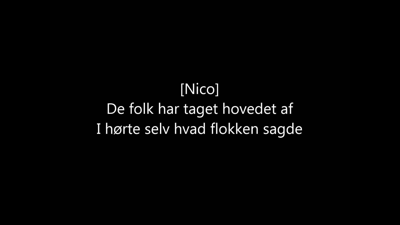 Skammerens Datter 2 - Skammer Jagt - Tekster