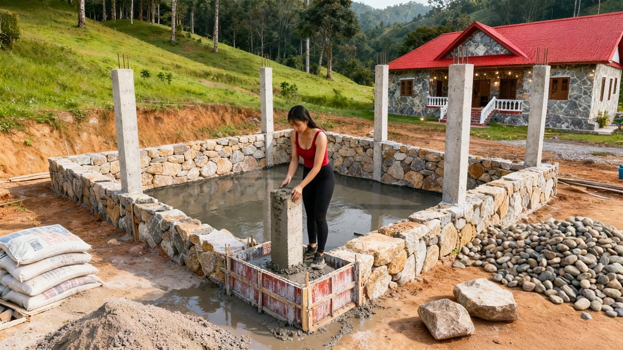 TIMELAPSE – Amazing DIY: Woman Builds AMAZING House ALONE in ONLY 500 Days | Start to Finish