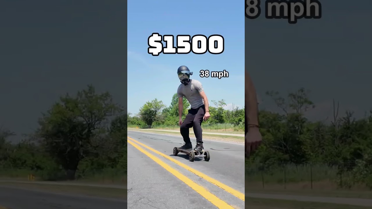 $0 Electric Skateboard VS $5000 Electric Skateboard