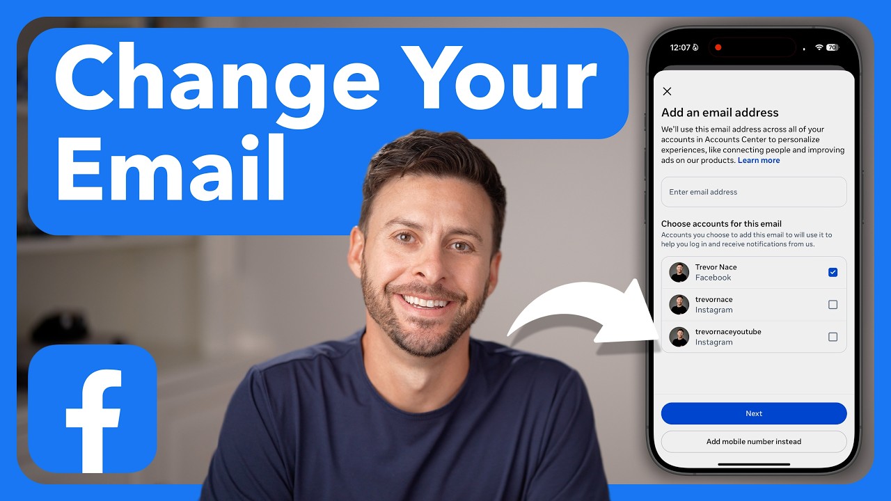 How To Change Email Address On Facebook