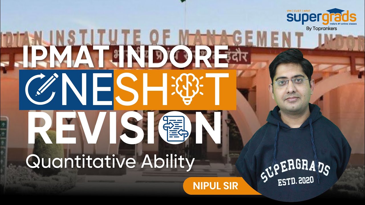 IPMAT Indore 2022 | IPMAT Quantitative Ability Revision (Short Answers) | IPMAT Indore Preparation