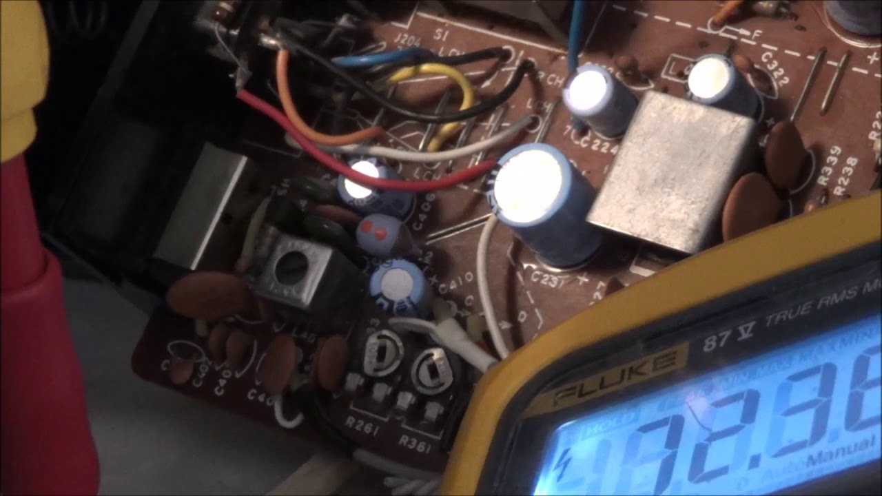 JVC RC-727 Bias Frequency And Current Adjustment
