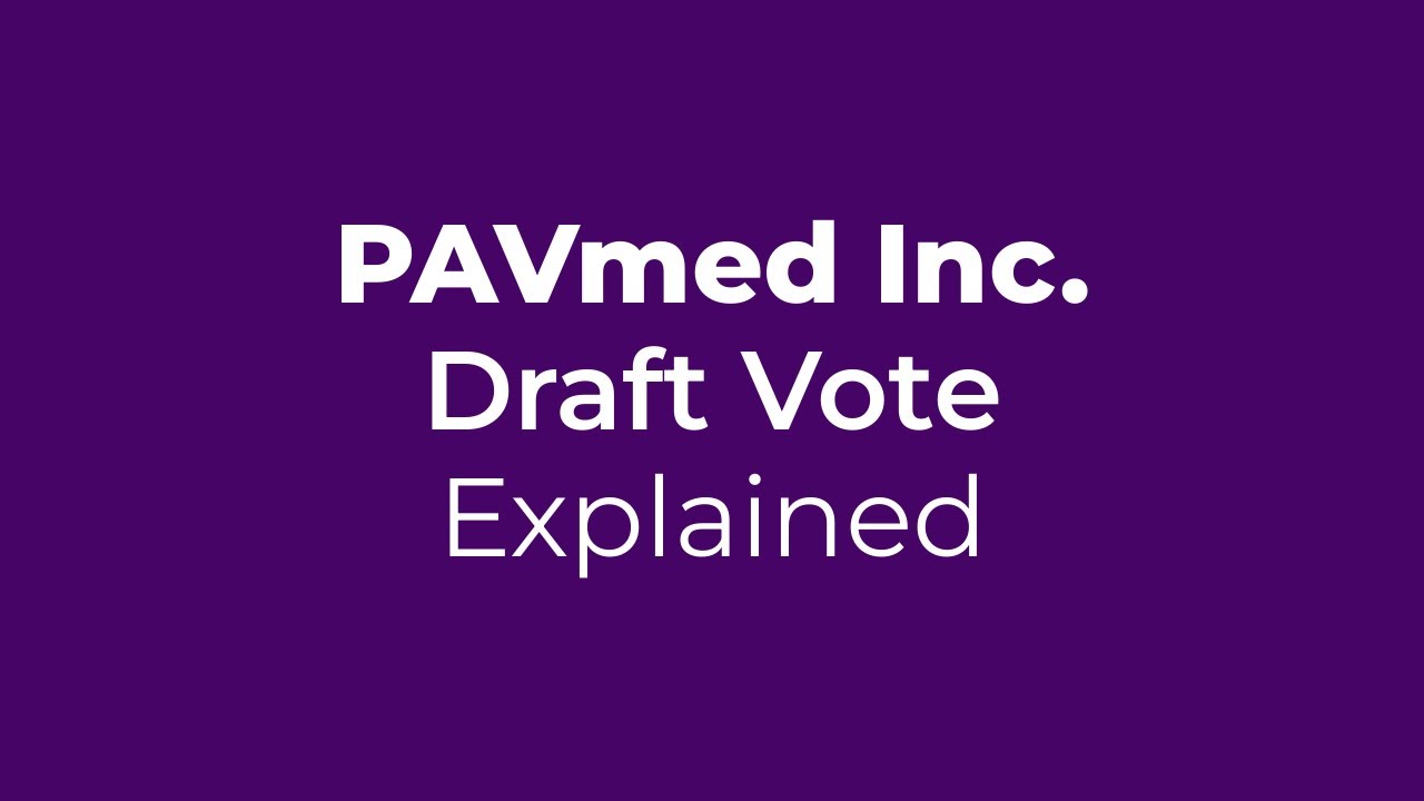 PAVmed's Proxy: Shareholders Hold the Keys to Growth
