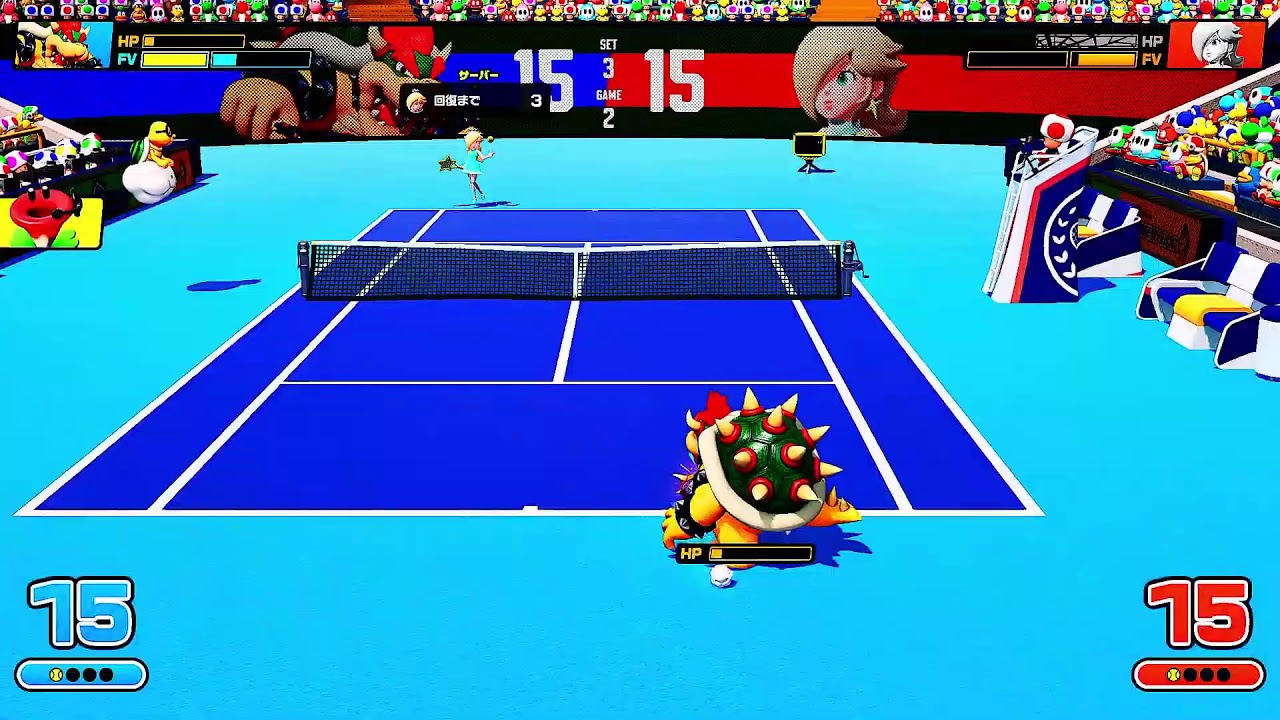 マリオテニスやる