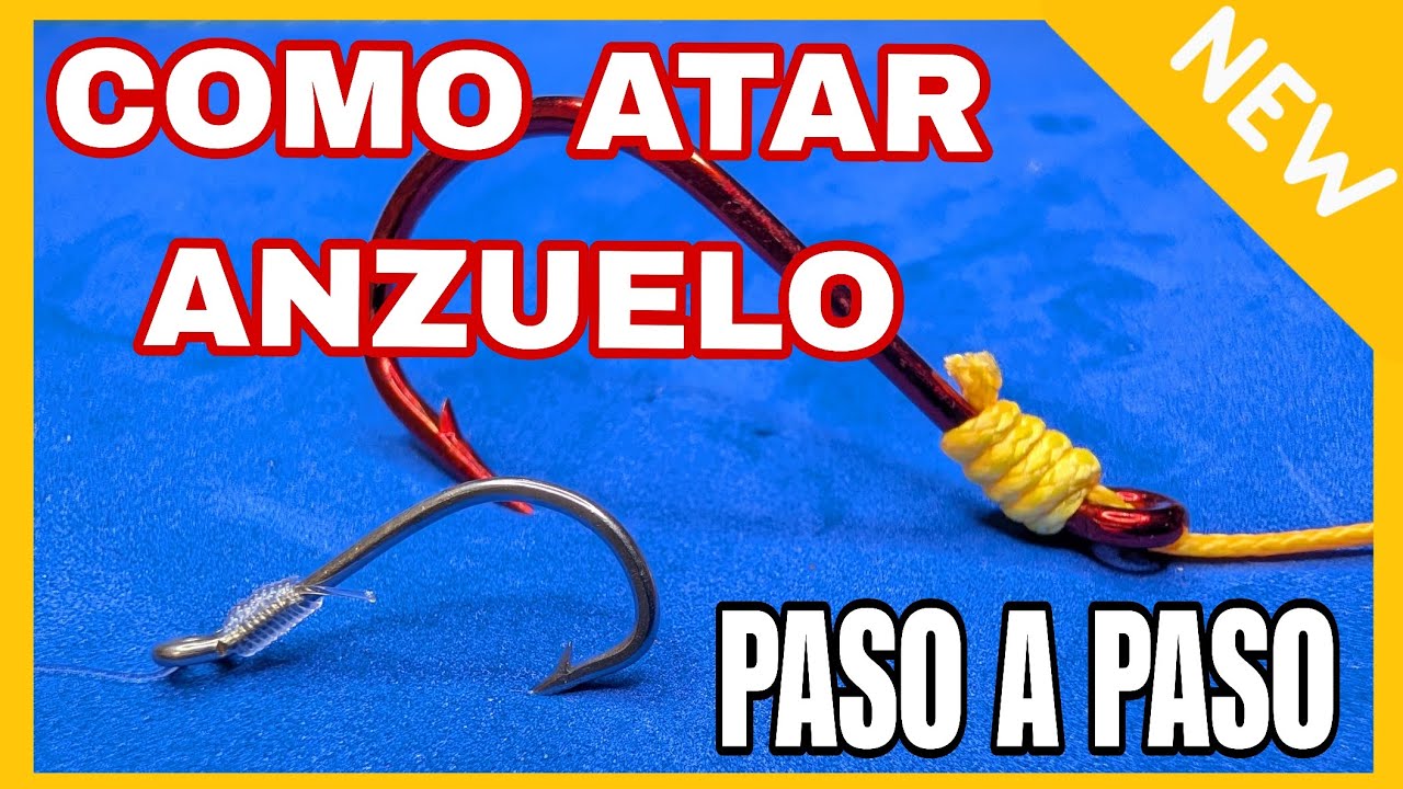 El MEJOR NUDO para EMPATILLAR Anzuelos | Tutorial Completo + Consejos