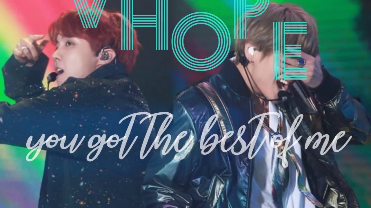 Vhope you got the best of me (Hoseok/Taehyung)