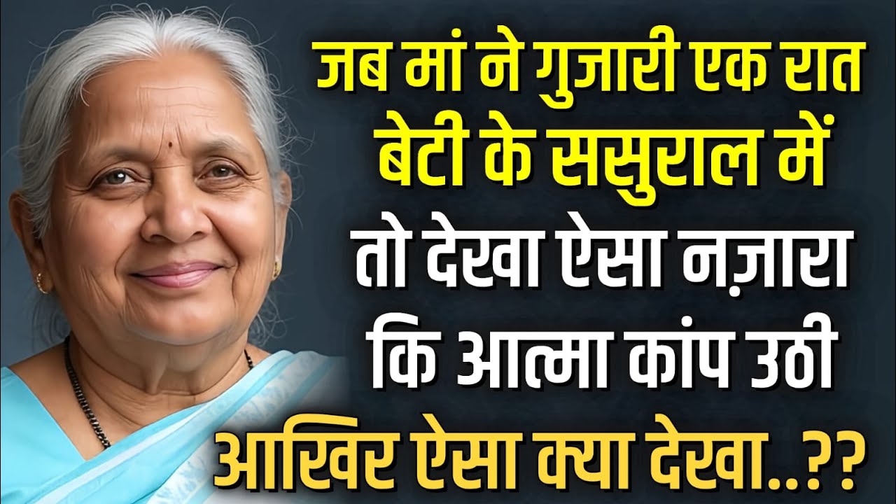 मां ने बेटी के ससुराल में जो देखा… सुनकर आपका दिल दहल जाएगा! Hindi emotional story !!