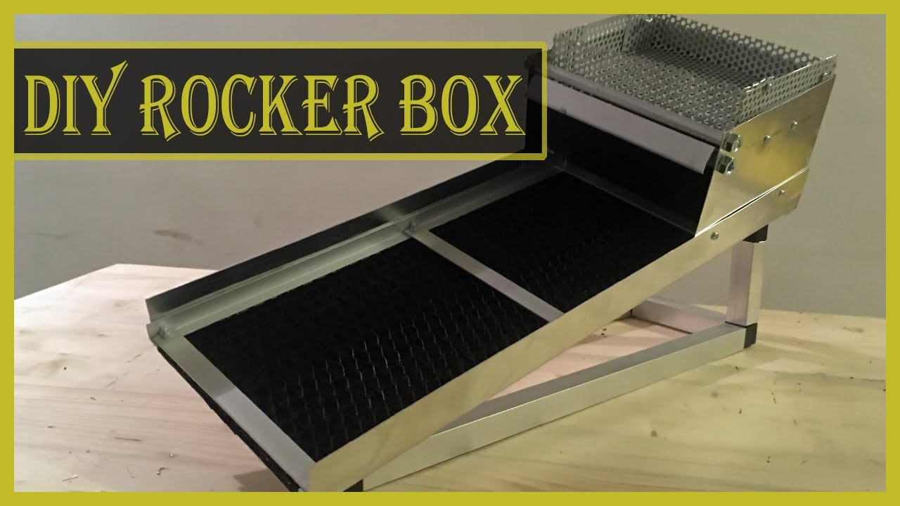 Rockerbox zum  Goldwaschen selberbauen -  DIY Cradle for Goldpanning