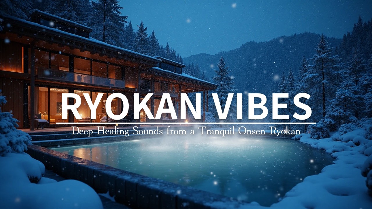 The Ultimate Healing Music from a Japanese Onsen Ryokan
