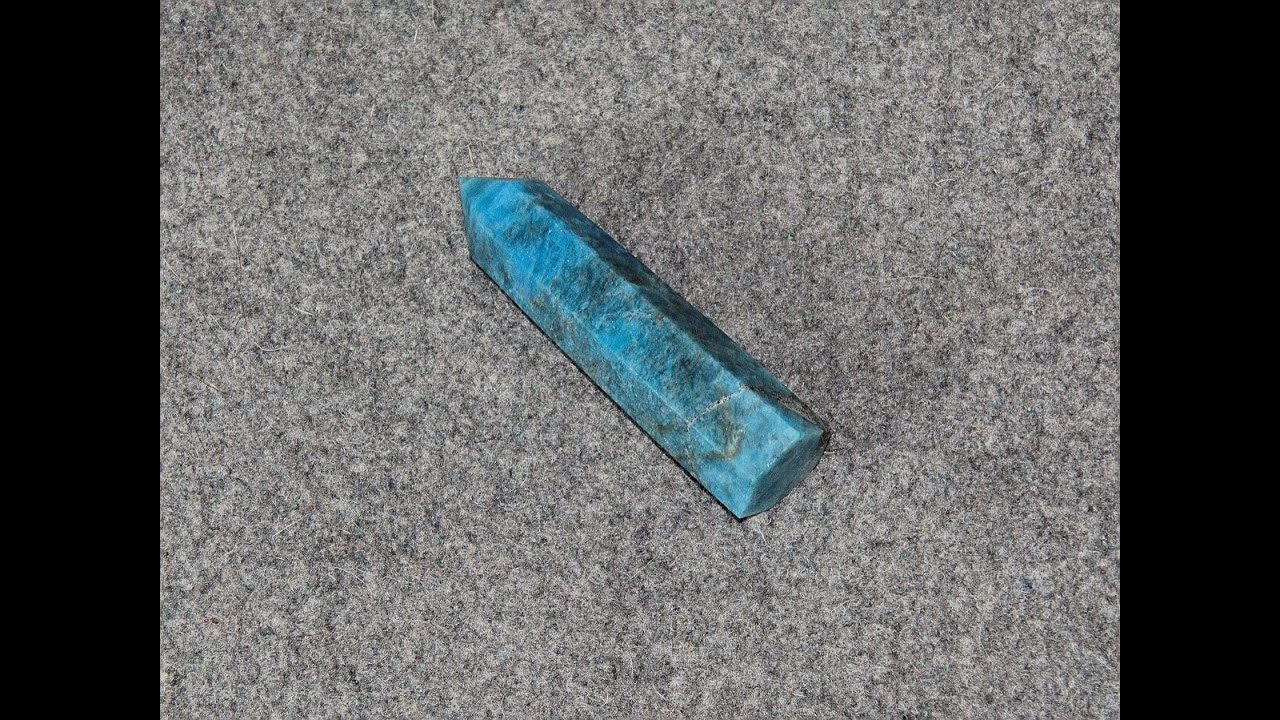 promieniowanie apatytu z Aliexpress - radiation of apatite crystal from Aliexpress