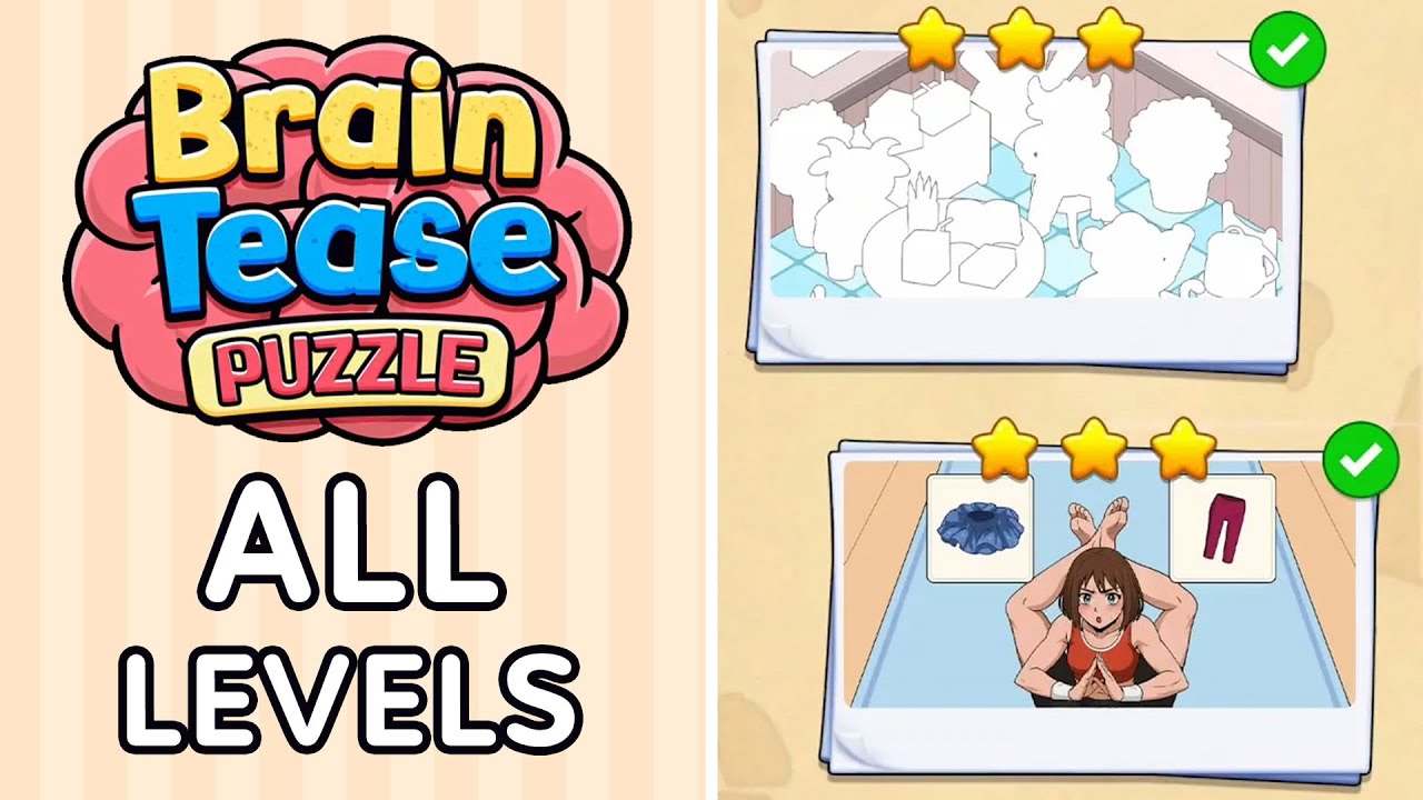 Brain Tease Puzzle All Levels 1-81 | Every Puzzle Solved! 🎯