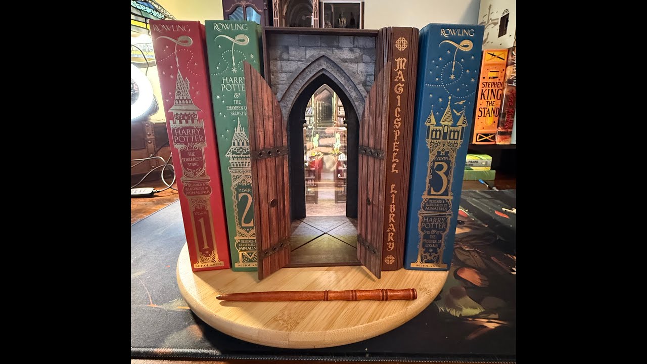 Magic Spell Library Book Nook by Dolphin Island - SPECIAL EFFECTS