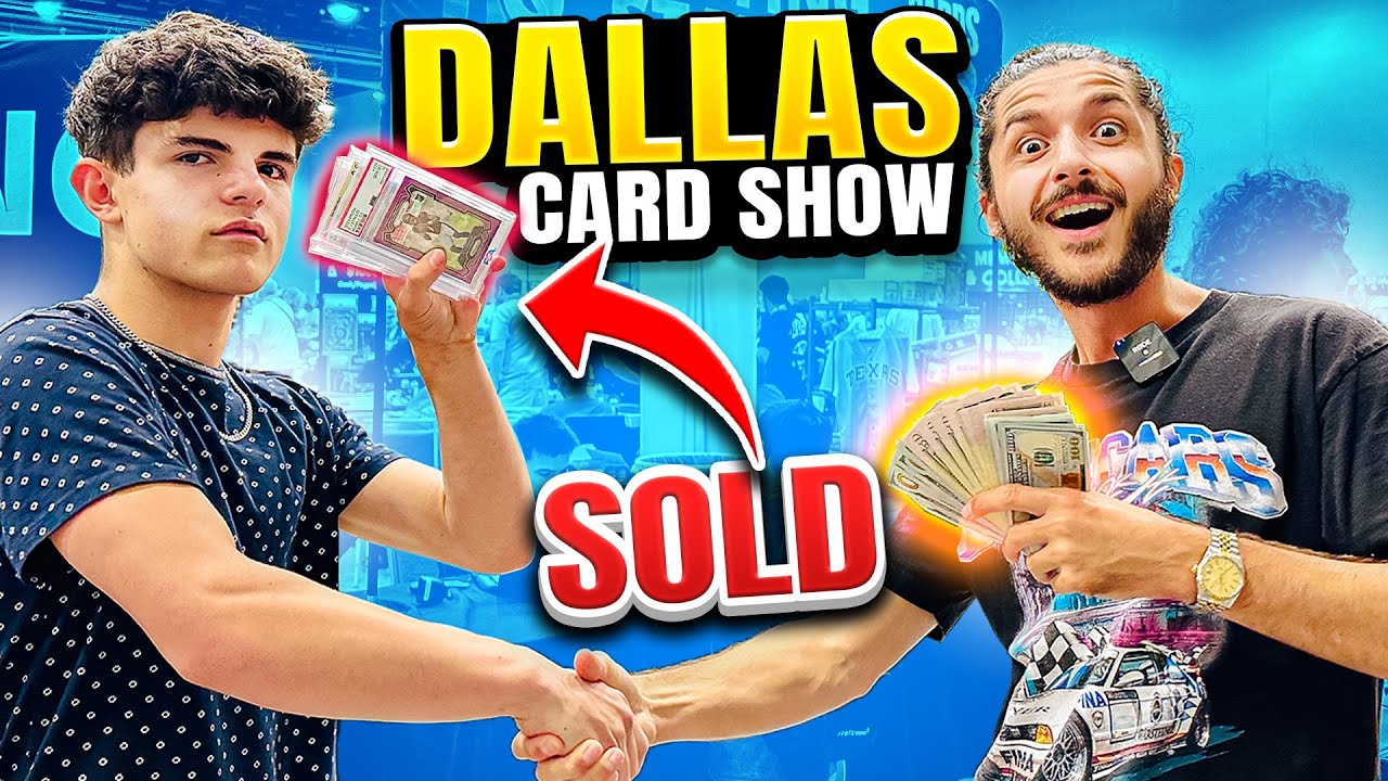 HITTING THE SPORTS CARD JACKPOT AT THE DALLAS CARD SHOW 🎰