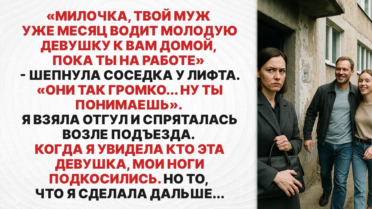 Соседка рассказала, что мой муж водит любовницу к нам домой пока я на работе