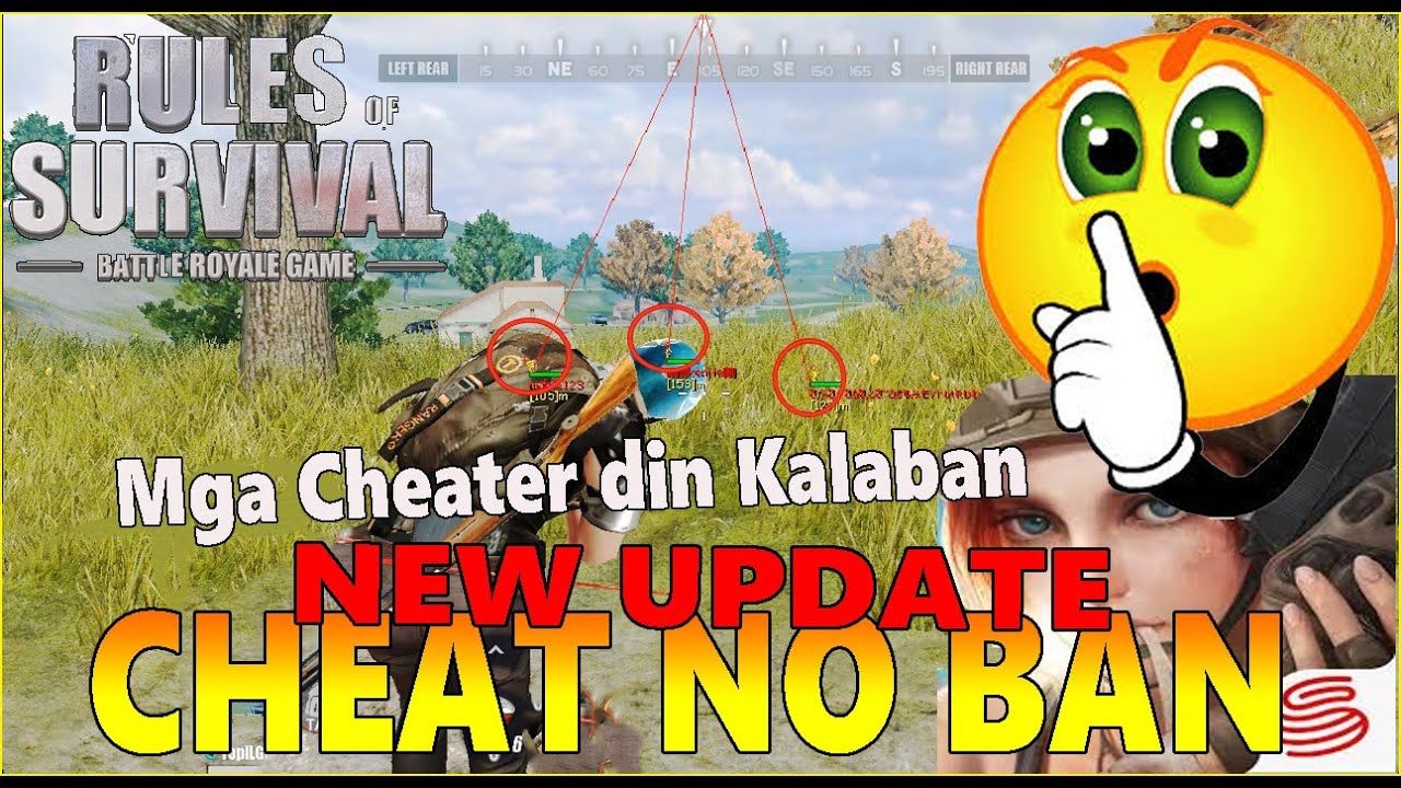ROS CHEAT NEW UPDATE  NO BAN I Cheater VS Cheater I RULES OF SURVIVAL