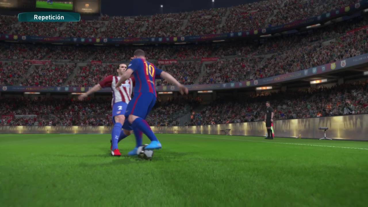 pes 2017 mejor jugada de messi