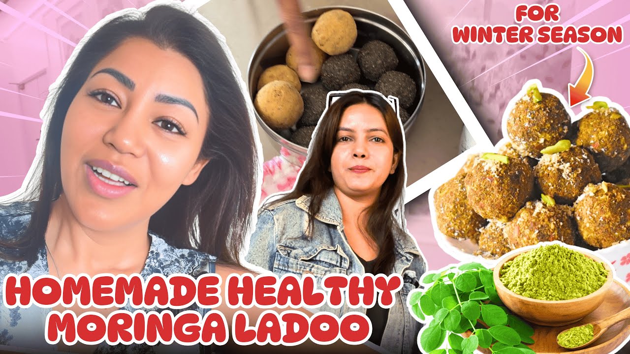 Homemade Healthy moringa ladoo | HINDI | Debina Decodes |