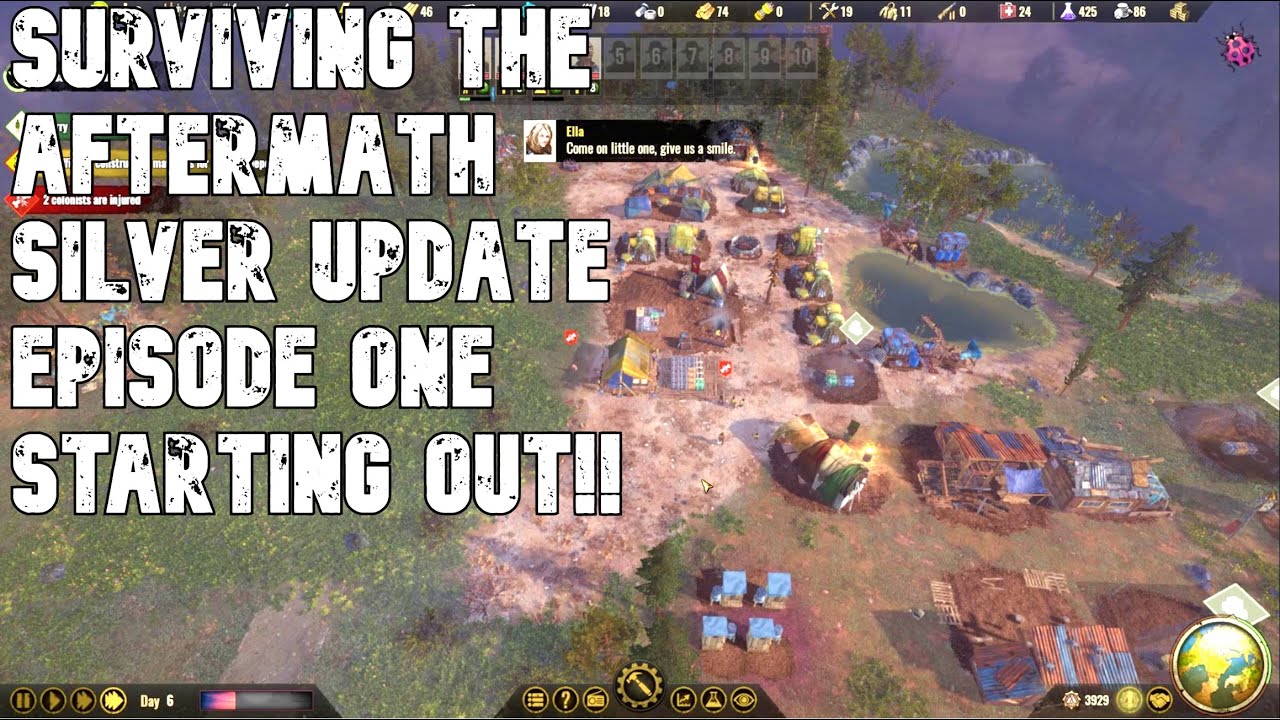 SURVIVING THE AFTERMATH - Silver Game Update - Episode 1 Starting Out!!