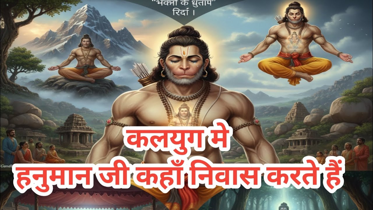 कलयुग में हनुमान जी कहाँ पर निवास करते हैं। हर 41 साल मे यहाँ देते है दर्शन