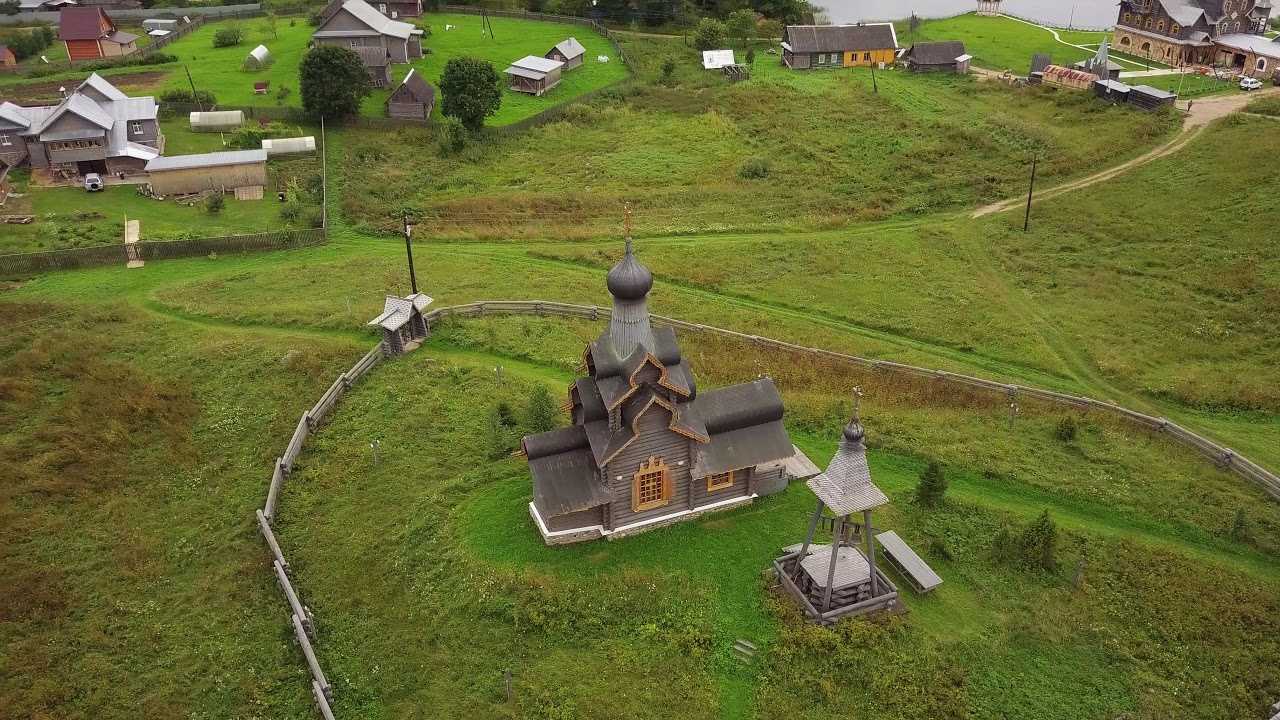 DJI Mavic, Селигер с воздуха, Берёзовский плес, Березовый рядок, Залучье