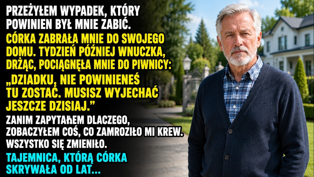 Wnuczka szepnęła: &bdquo;Dziadku, uciekaj&rdquo; &mdash; w piwnicy odkryłem koszmar