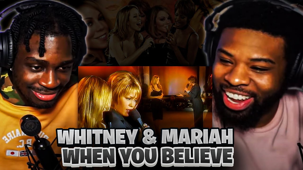 BabantheKidd FIRST TIME reacting to Whitney Houston & Mariah Carey - When You Believe! Live on Oprah