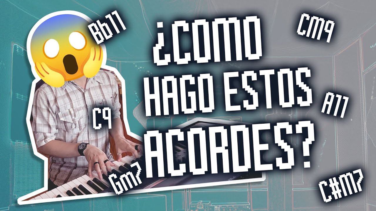 Acordes complejos para piano / pero mas faciles / parte 1