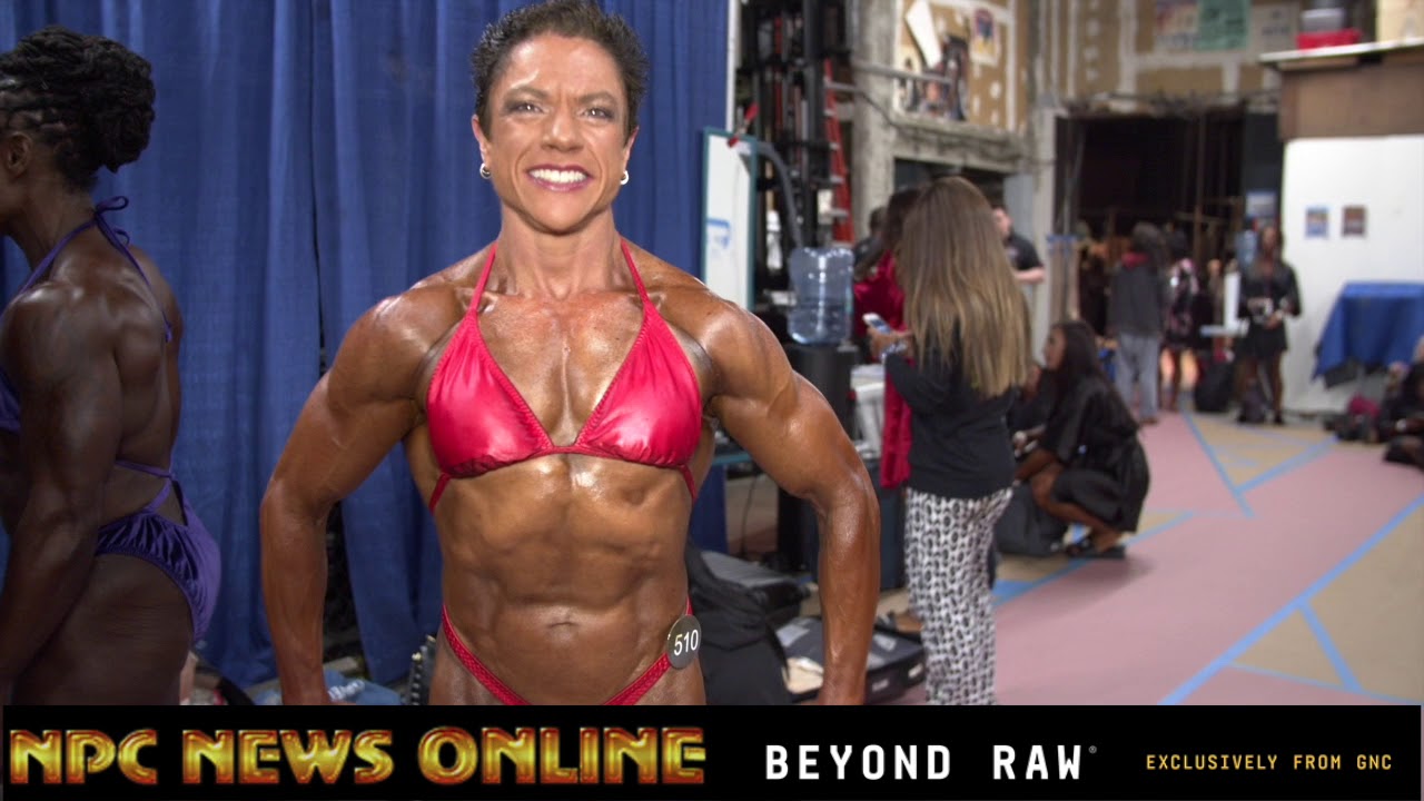 2018 NPC Nationals Women's Bodybuilding Backstage Video Part.1
