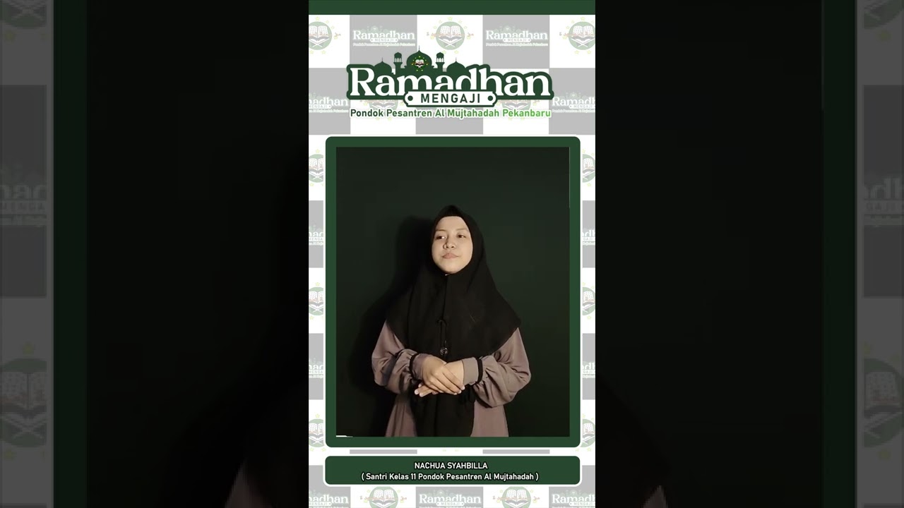 RAMADHAN MENGAJI | DAY 3 | CERAMAH | NACHUA SYAHBILLA