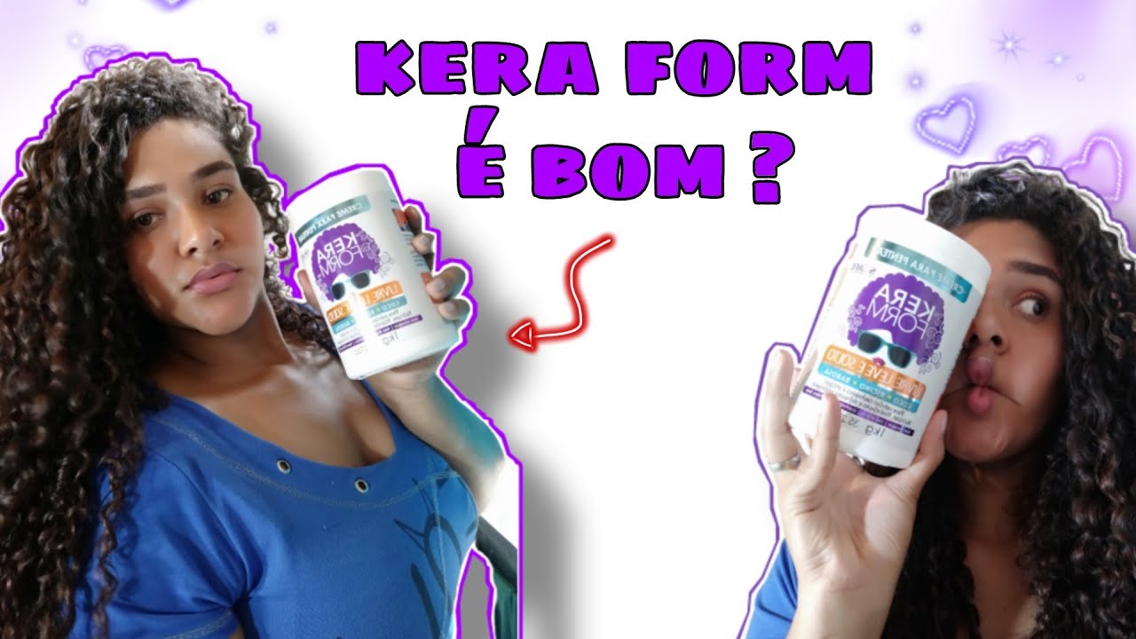 TESTANDO CREME DA KERA FORM (LIVRE,LEVE E SOLTO )