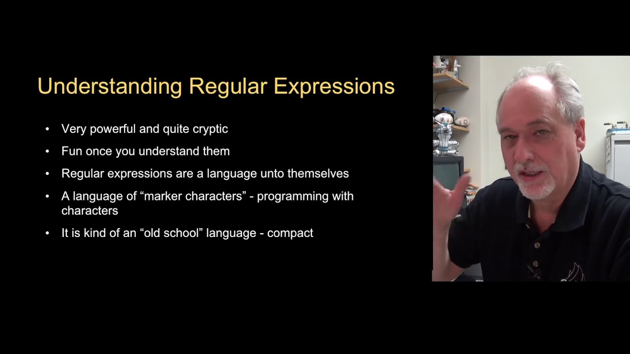Python - Understanding Regular Expressions - 10 Minutes Videos 036