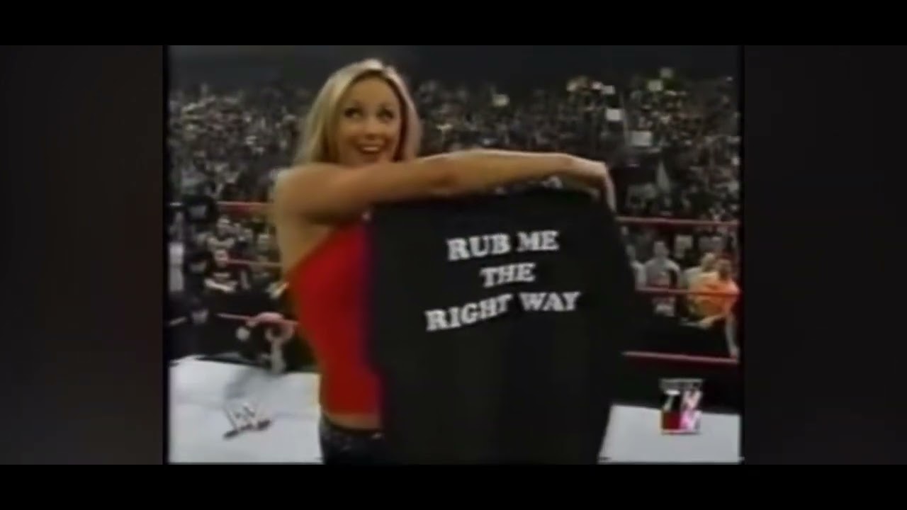 Stacy Keibler saying testicles