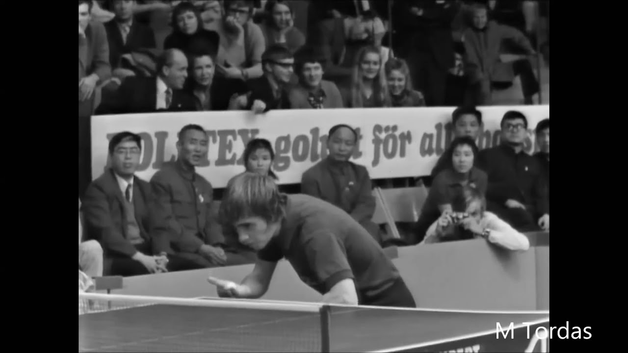 Hans Alsér - Milivoj Karakasevic. Stellan Bengtsson - Chuang Tse-tung (Swedish Open 1970)