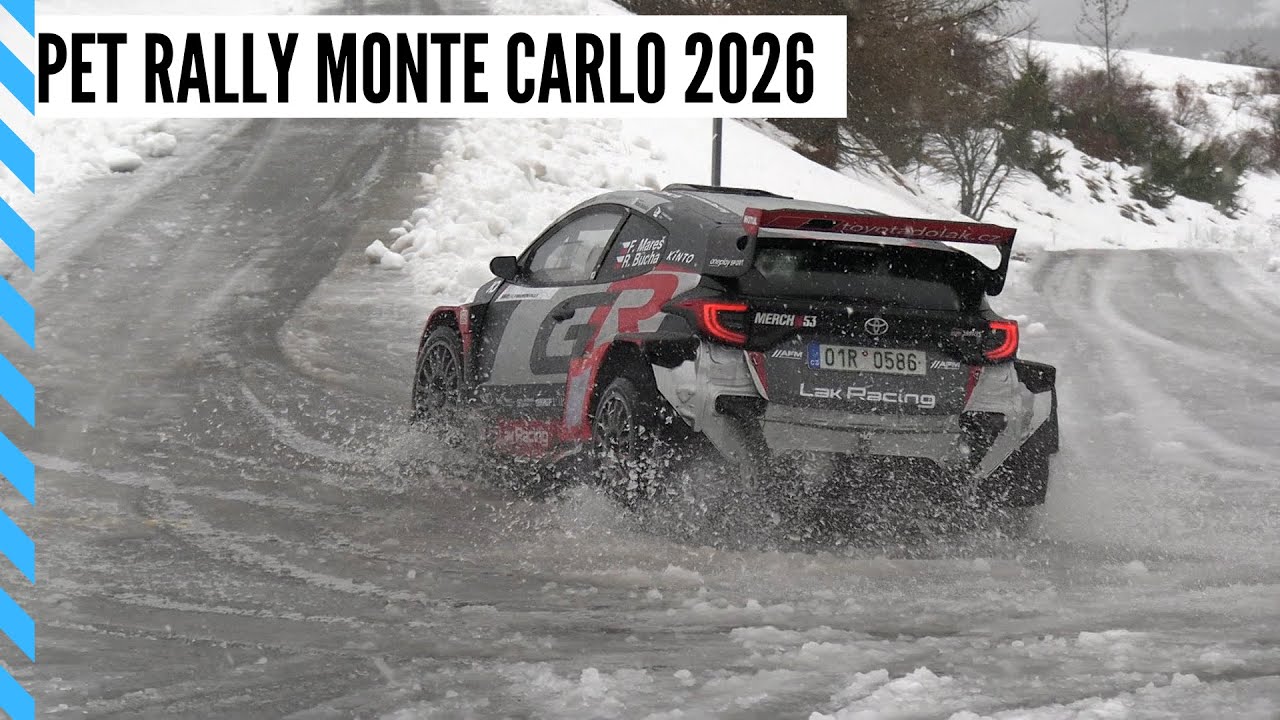 Mareš - Bucha | PET Rally Monte Carlo 2026 Devolui | ACCR - Toyota Dolák | Toyota Gazoo Racing Czech