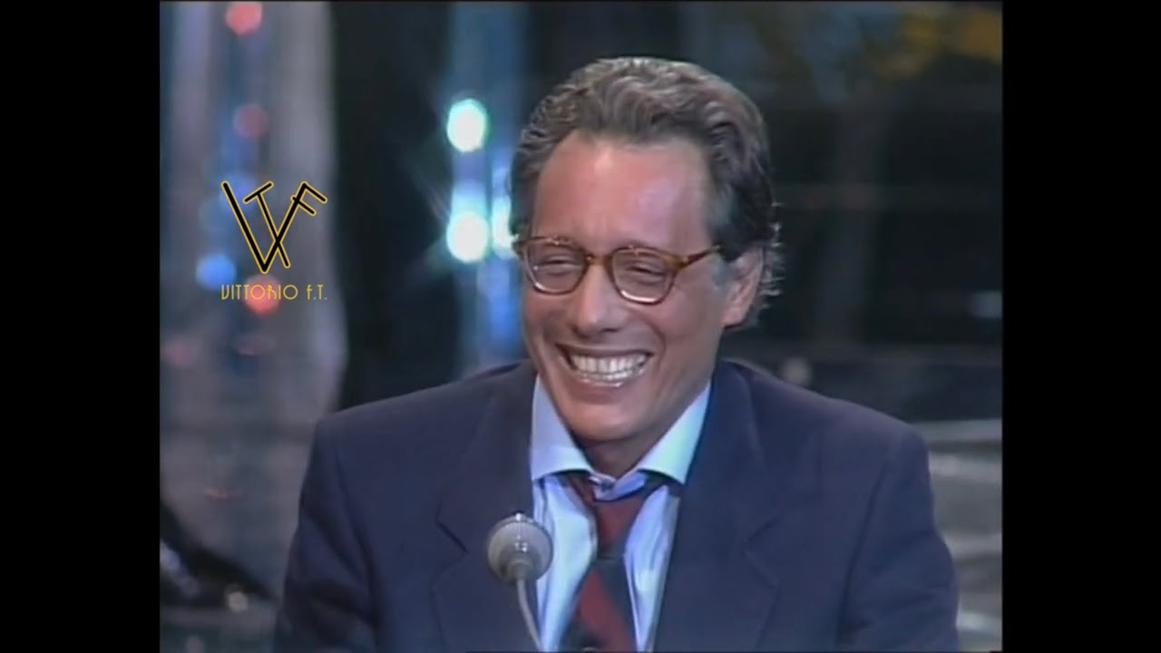 Enzo Jannacci ospite di Johnny Dorelli a 