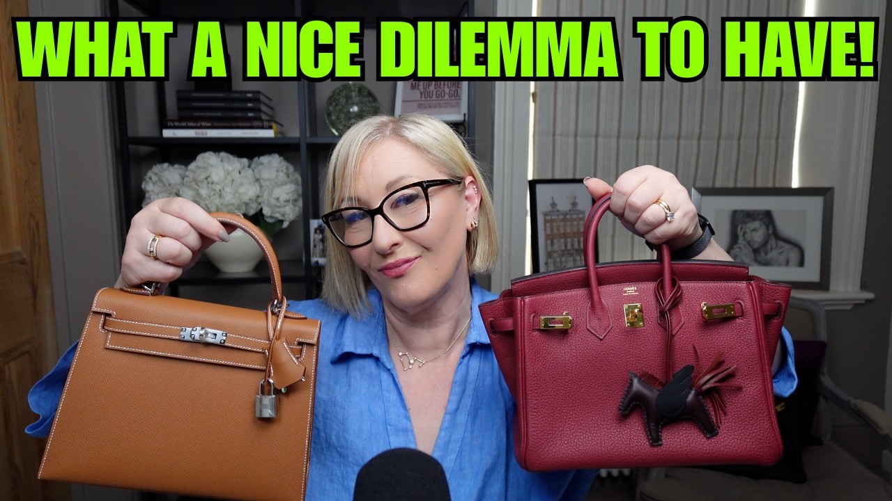 ONE HERMES KELLY OR MULTIPLE DESIGNER BAGS FROM OTHER BRANDS?  WHAT A DILEMMA!