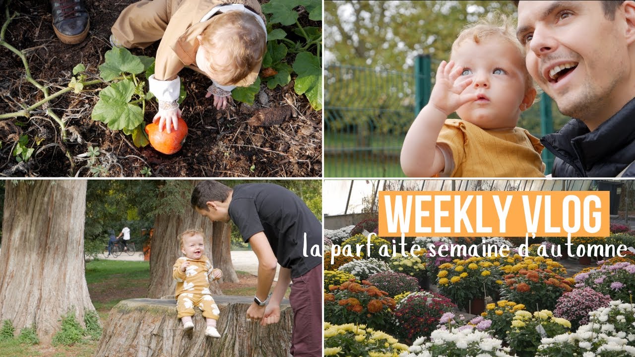 WEEKLY VLOG | Une semaine cosy d'automne avec nous 🎃🍂